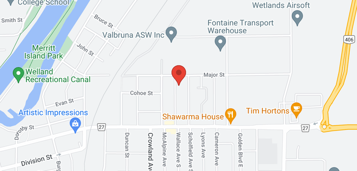 map of 490 WALLACE Avenue N